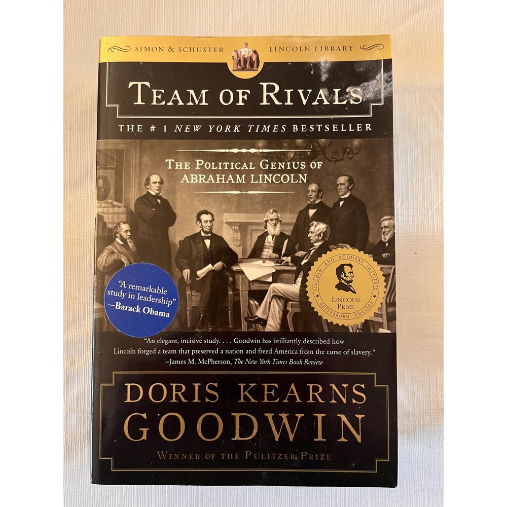 Team of Rivals Doris Kearns Goodwin Abraham Lincoln Biography Paperback 2006